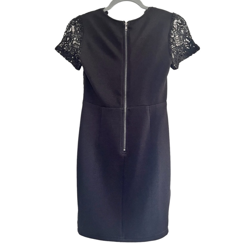 Luxxel Small Black Cut Out Lace Dress - Picture 11 of 13